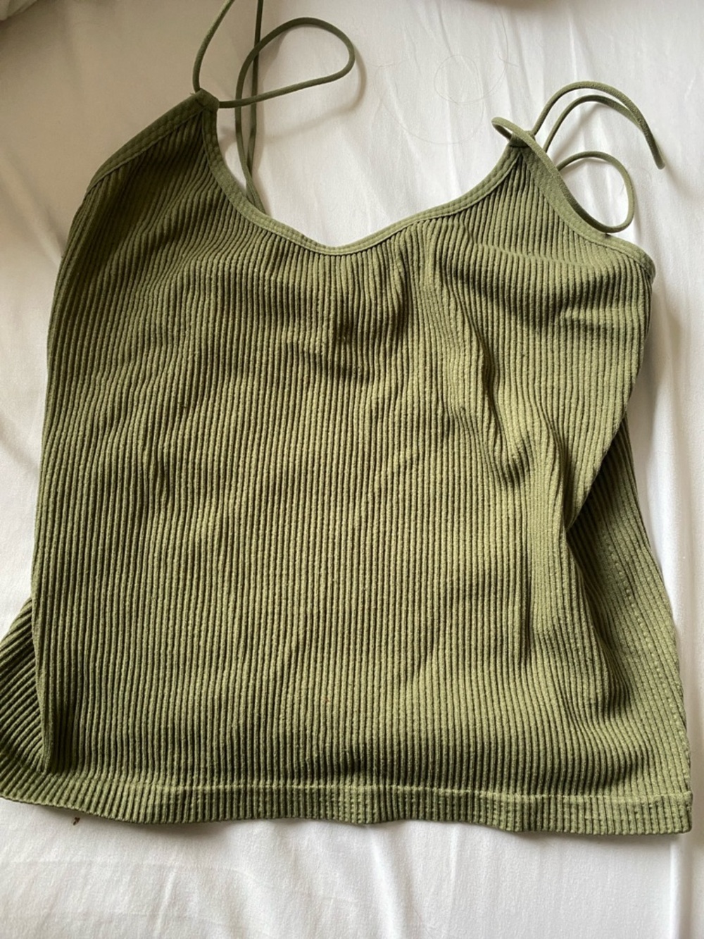 forever 21 green tank top